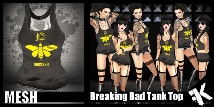 FK! - Breaking Bad Bee Tank Top Female