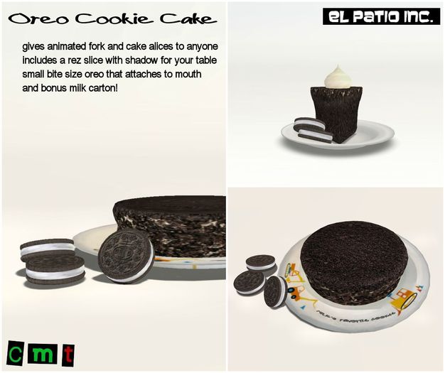 Oreo Cookie Cake boxed