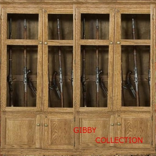 Antique Early American Gun Cabinet