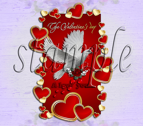 LOVE,VALENTIN DAY'S ORNAMENT 41