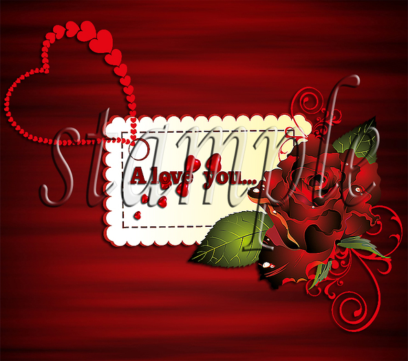 LOVE,VALENTIN DAY'S ORNAMENT 46