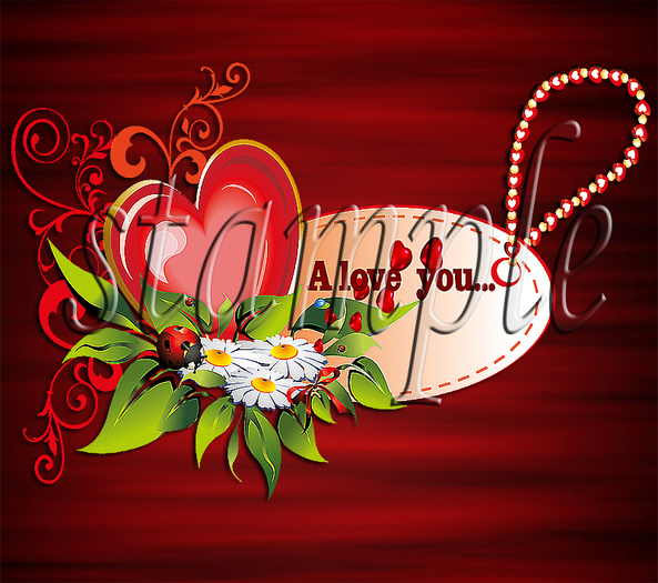 LOVE,VALENTIN DAY'S ORNAMENT 47