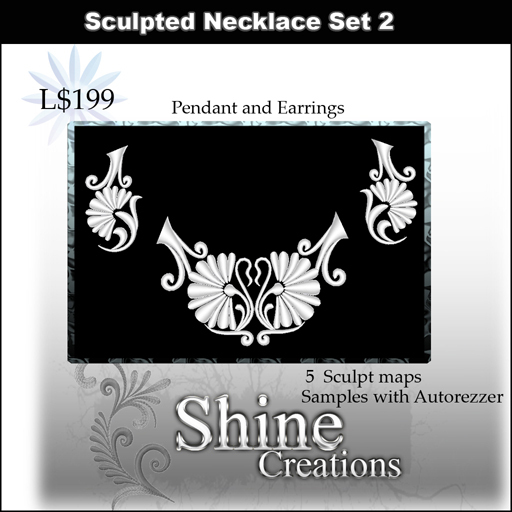 Sculpted Necklace Set 2