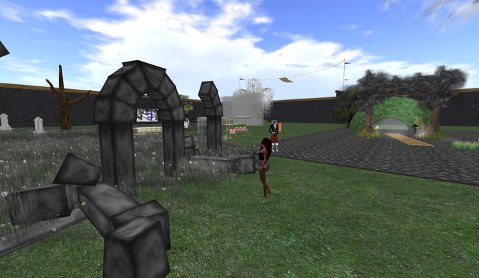 Halloween! Old Cemetery Entrance