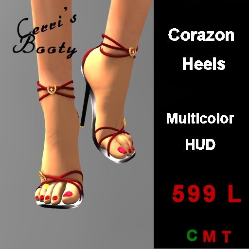 Corazon Heels PRICE REDUCED!