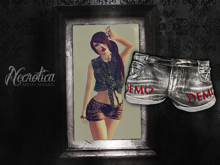 {N} - Denim Shorts (Demo)