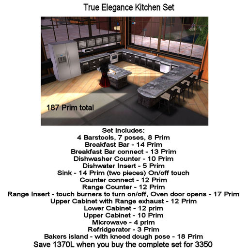 True Elegance Kitchen Set