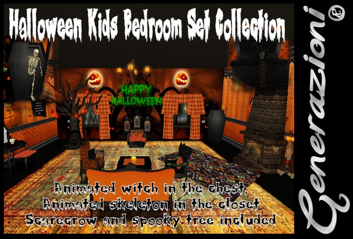 Halloween Bedroom Set