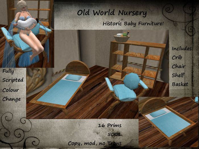 Old World Nursery--SALE