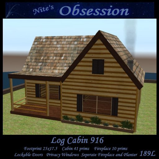 Log Cabin 916