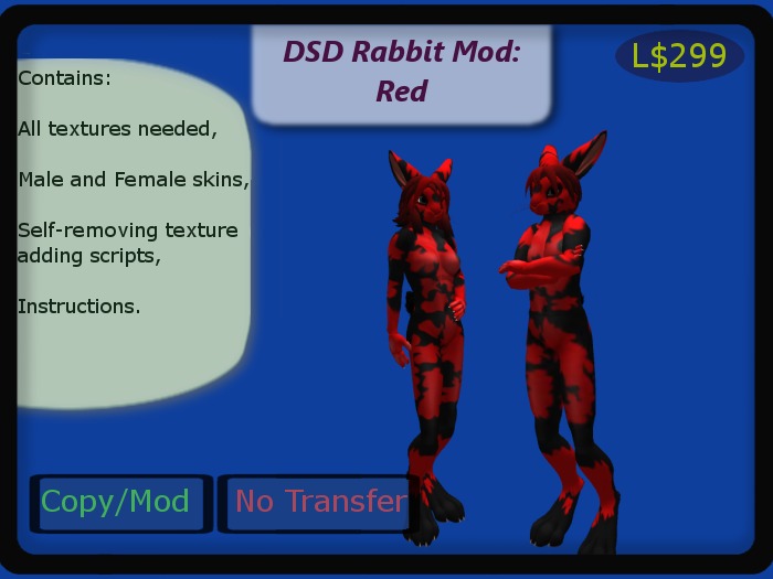 Shadow Splotch, Red