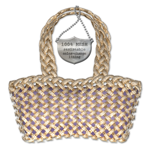 T&O AOYAMA *Basketcase Bag* ~Pearly Gold