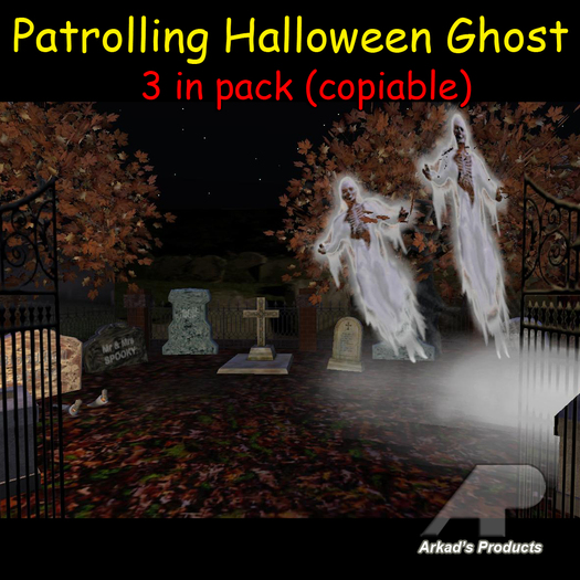 Arkad's 3 pieces Halloween Ghost set (BOXED)