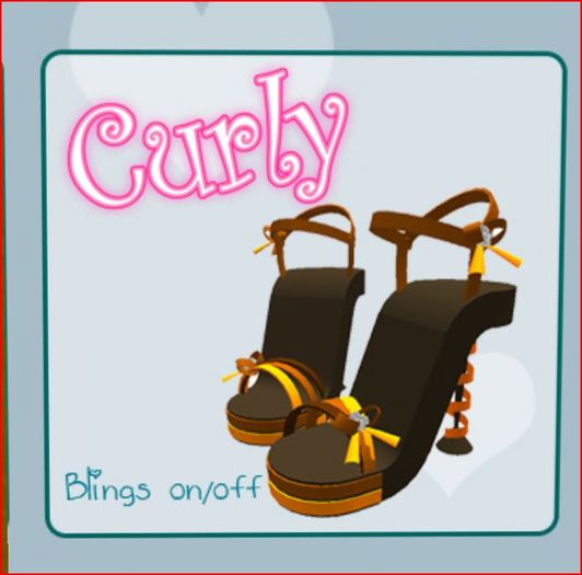 Curly Brown Shoes box