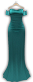 !Rebel Hope - Bella Mesh Gown Aquamarine