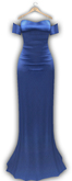 !Rebel Hope - Bella Mesh Gown Sapphire
