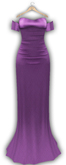 !Rebel Hope - Bella Mesh Gown Amethyst