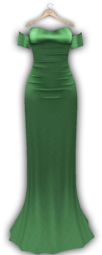 !Rebel Hope - Bella Mesh Gown Emerald