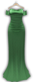 !Rebel Hope - Bella Mesh Gown Emerald
