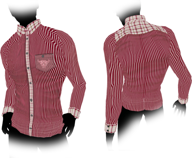 TCF Raspberry Forest Tiny Stripes