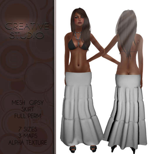 - CREATIVE STUDIO - Gipsy Skirt 