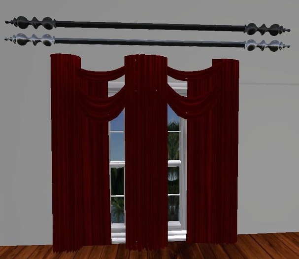 Eternal Castel Deluxe Drapery Red 