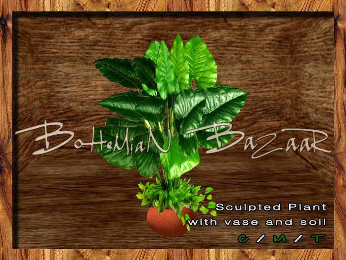 Plant with vase (Ivy) FULL PERM