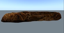 ! wood kludge 18.09.12.A boring log sculpted prim full permission