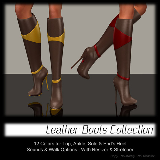 - MPP - Leather Boots - Brown