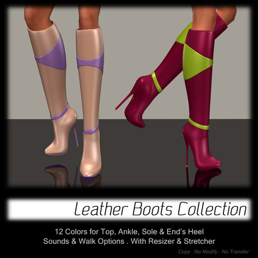 - MPP - Leather Boots - FatPack