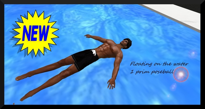 ~ Floating on the water ~ 1 prim poseball ~