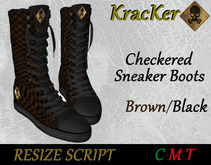 Kracker Sneaker Boots Brown/Black