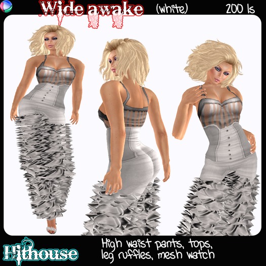 ::Hithouse:: Wide awake - white