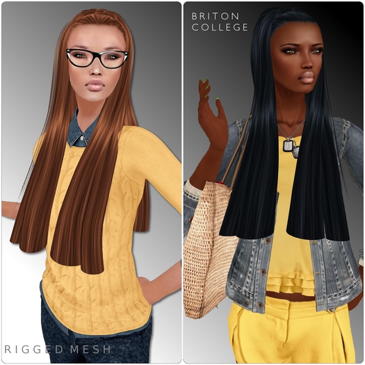!Vanity Hair::Briton College- DEMO(MESH)