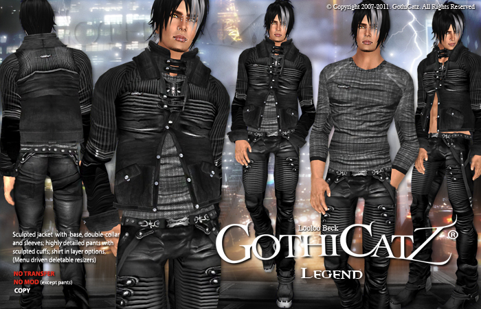 >>GothiCatz<< Legend (male)