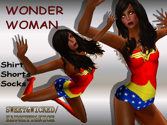 (N&N)WONDER WOMAN COSTUME