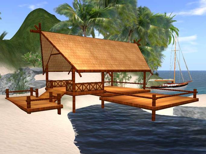 Tiki Hut / Tropical Pavilion - Ohana