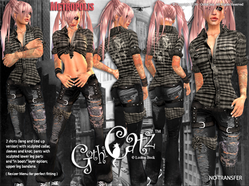 >>GothiCatz<< Metropolis (female)