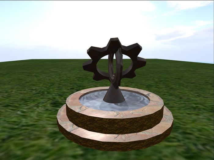 SteamPunk Fountain