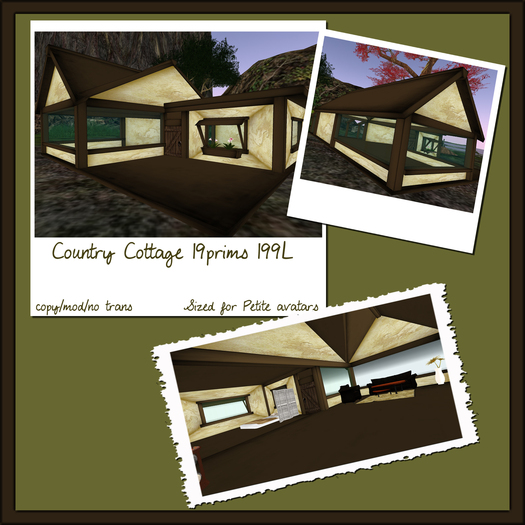 T's Country Cottage 19 prim