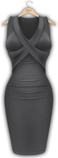 !Rebel Hope - Heidi Mesh Dress Titanium