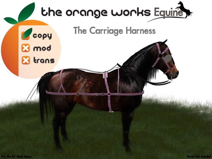 The Carriage Harness - Pink