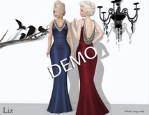 !Rebel Hope - Liz Mesh Gown DEMO