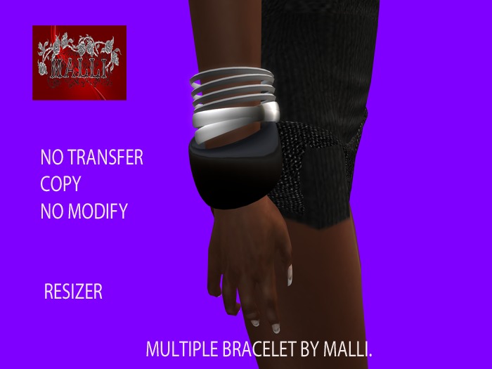 Multiple bracelet by Malli.