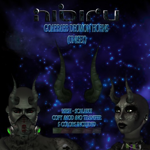 *NP* Goarbarb Deomon Horns