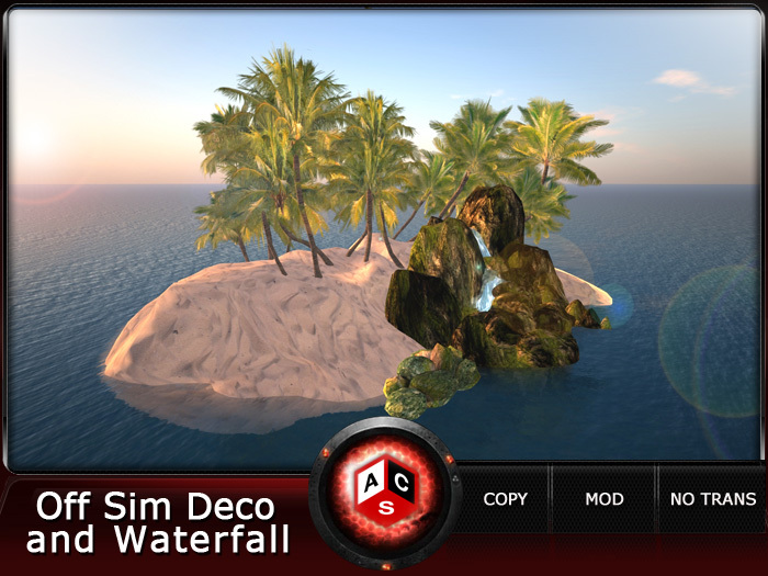 ACS Off Sim Deco and Waterfall