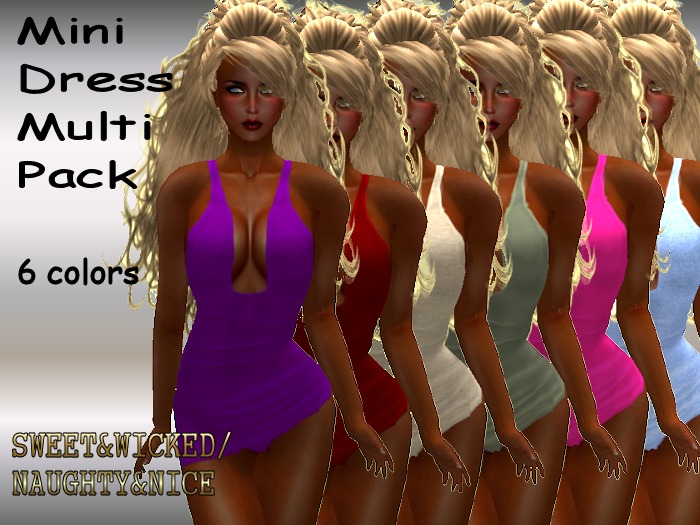 (NN) Mini dress multi -pak