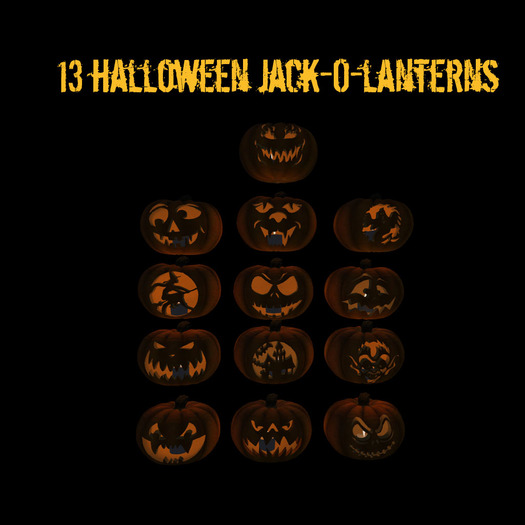 Box of jack-o Lantern's