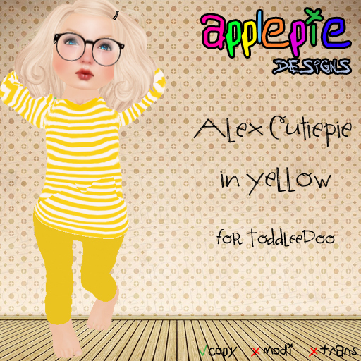 >> applepie << Designs ~ Alex Cutiepie yellow