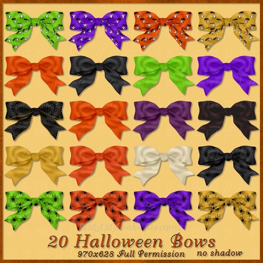 Halloween 2011 Bows